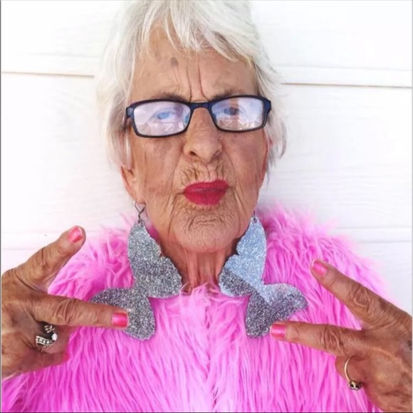 EARRINGS "SPARKLE BUTTERFLY" - Picture 5 of 5